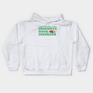 Obsessive Book Disorder Kids Hoodie